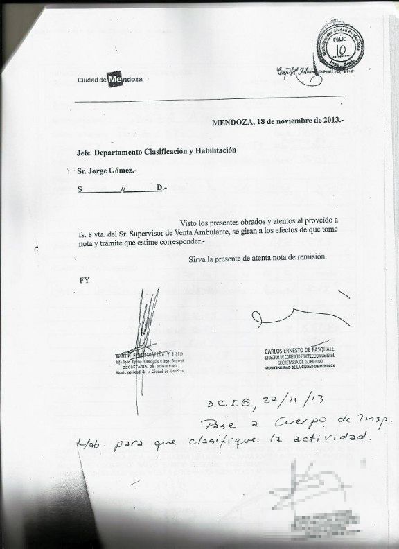 Expediente municipalidad capital