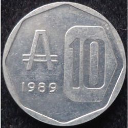 Moneda diez australes