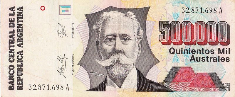 Quinientos mil australes