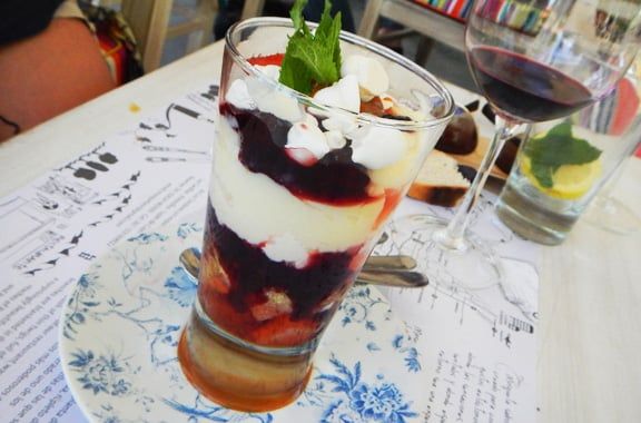 Postre Mosqueta