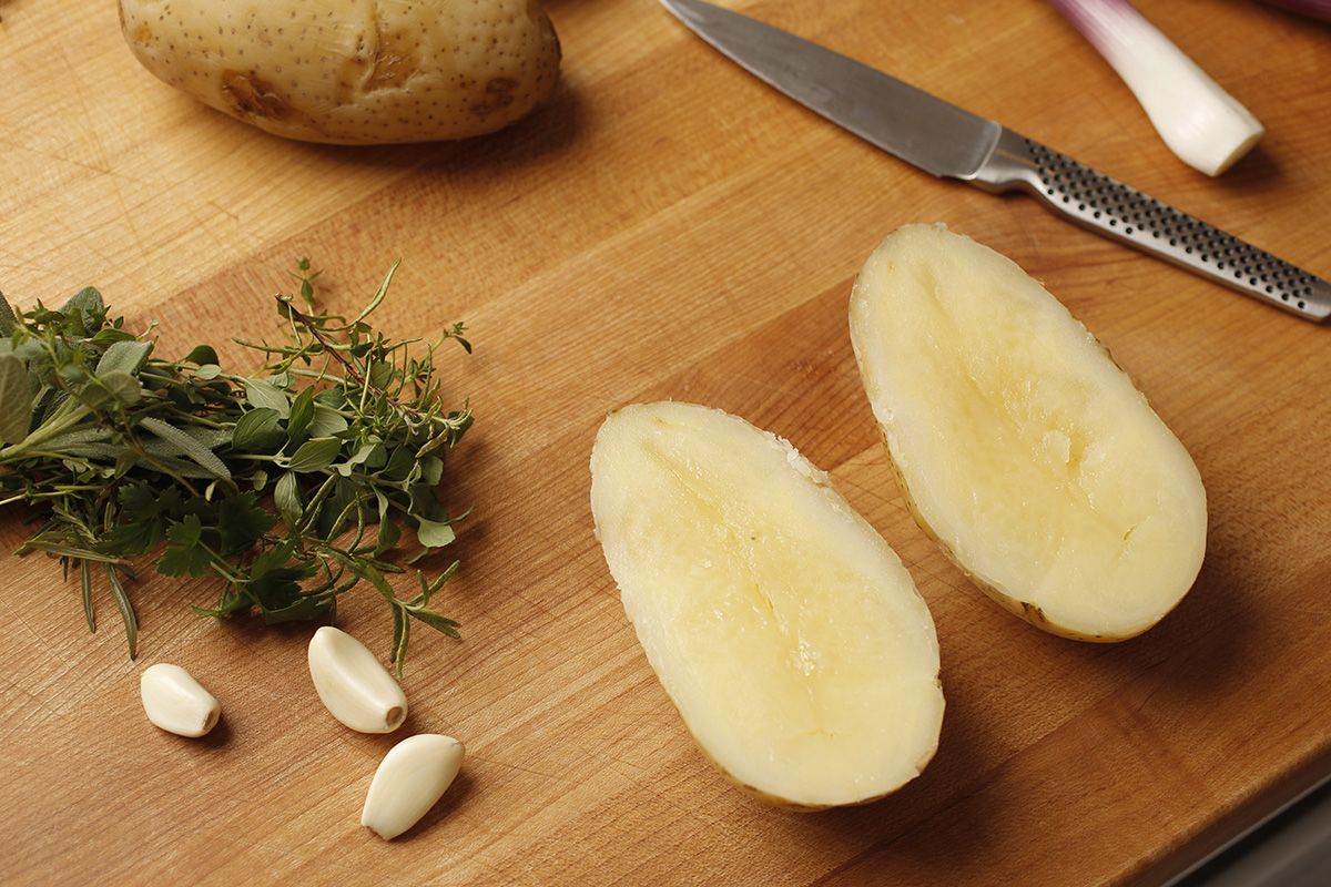 Cortar papas