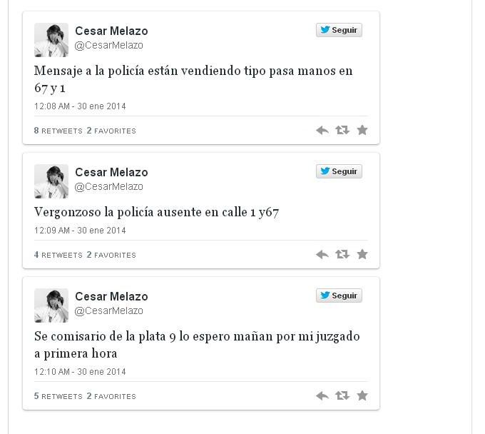 Juez escracha policía interior