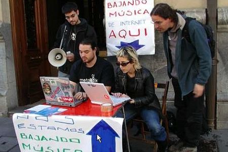 Bajando musica-internet
