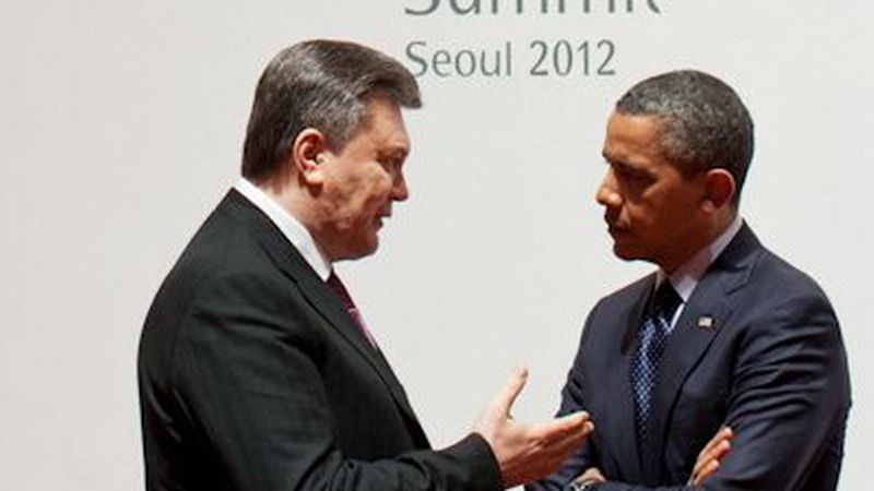 Obama yanukovych