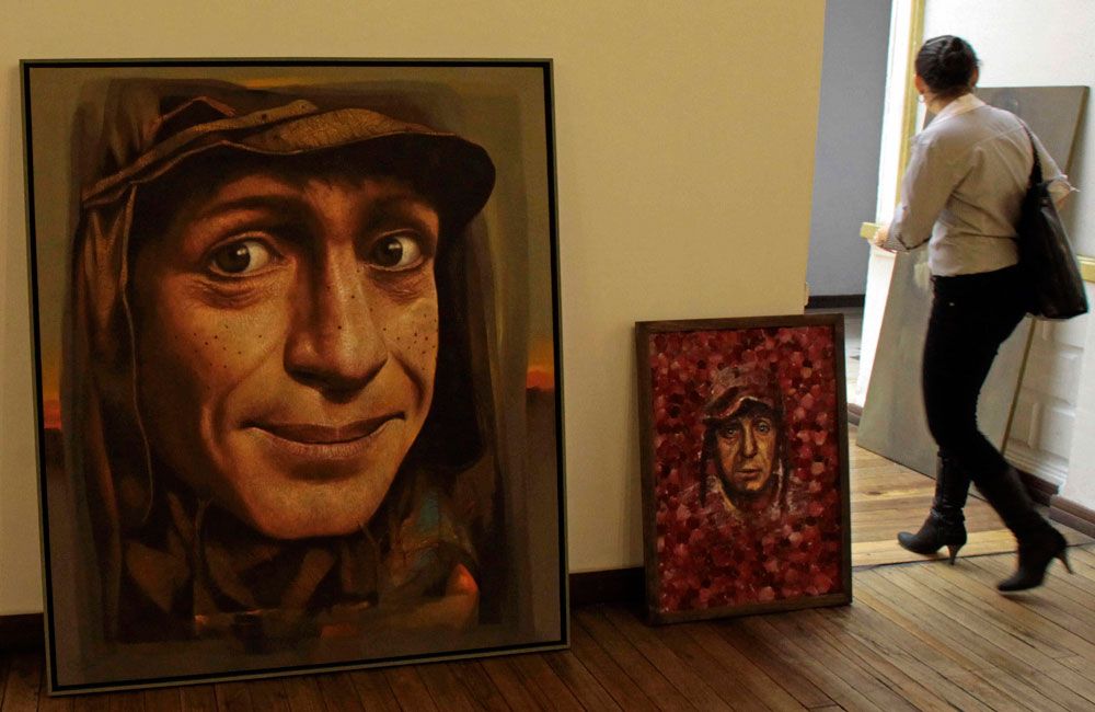 Muestra homenaje Chespirito Bolivia A