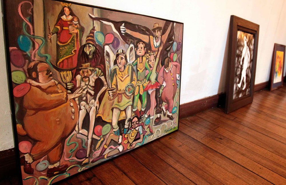 Muestra homenaje Chespirito Bolivia F