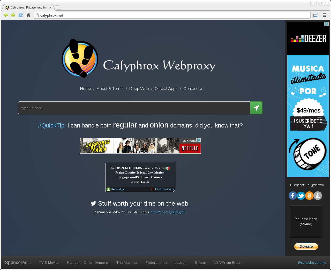Calyphrox6 Screenshot