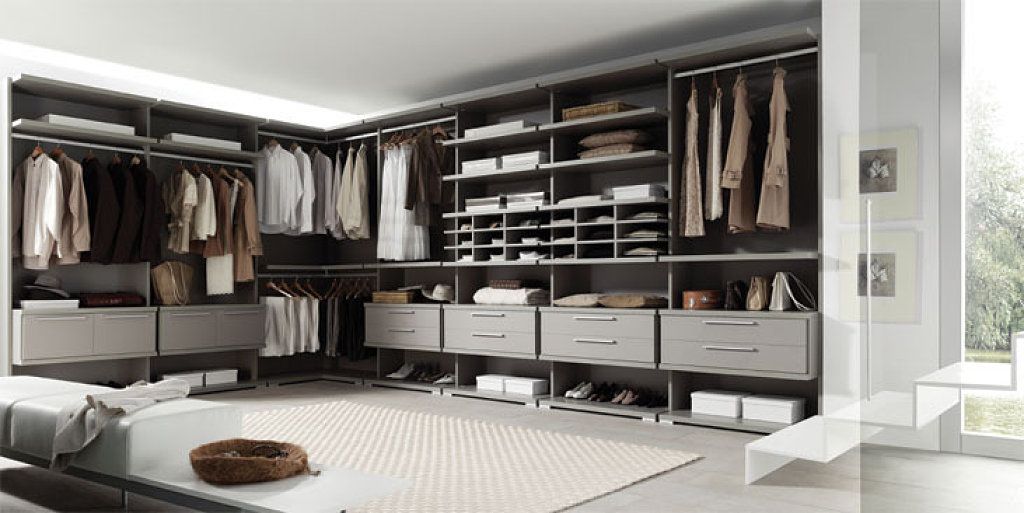 Vestidor en L