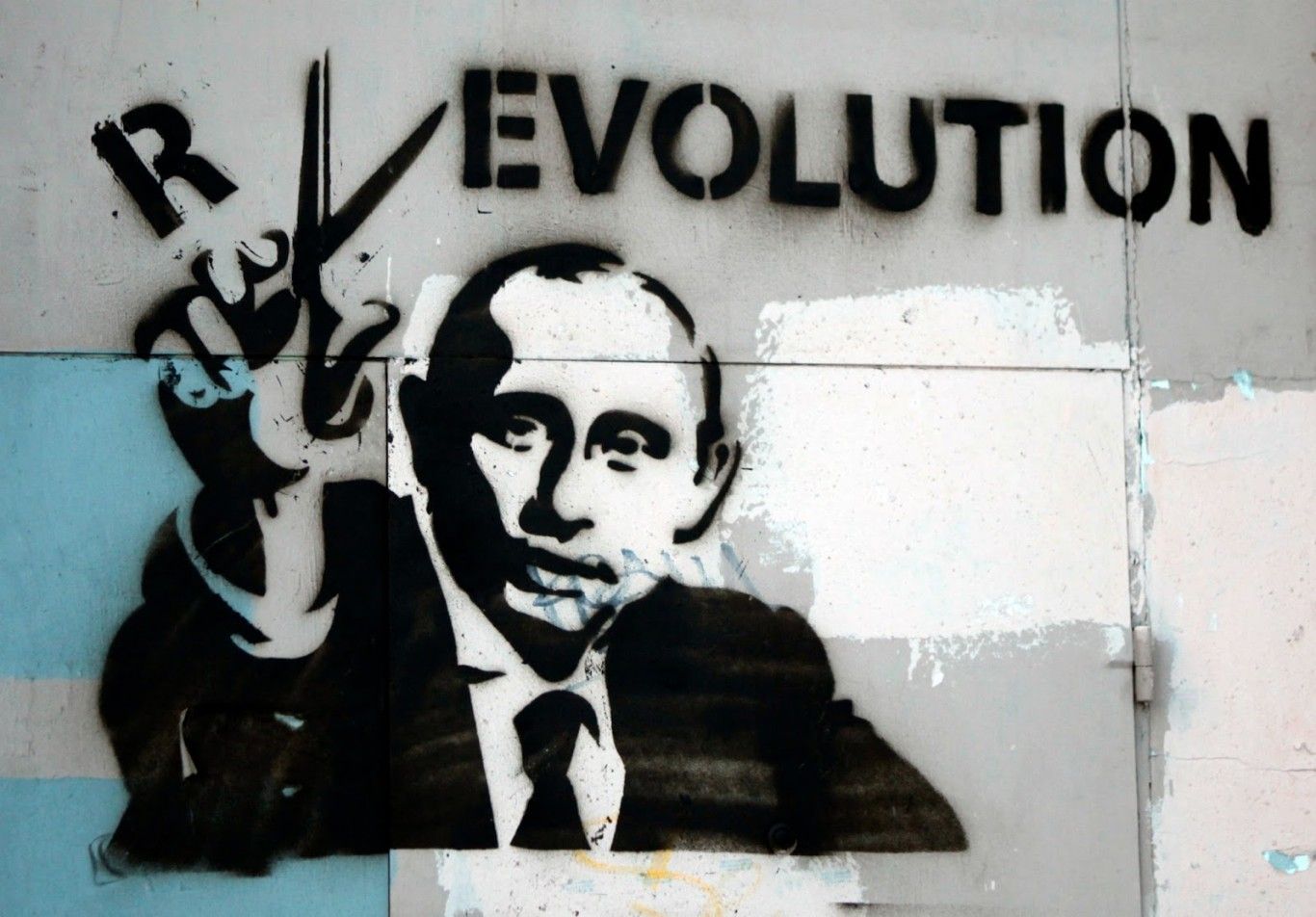 Putin stencil