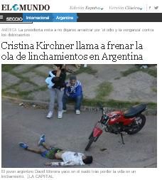 Mundo linchamiento