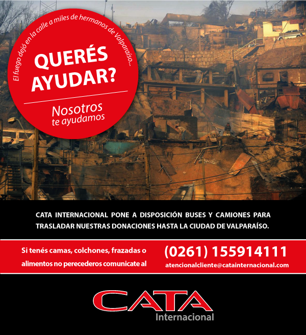 Cata ayuda a chile