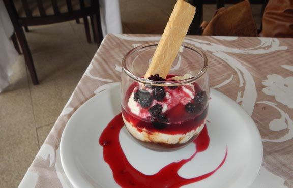 postre crema limon el faro bistro