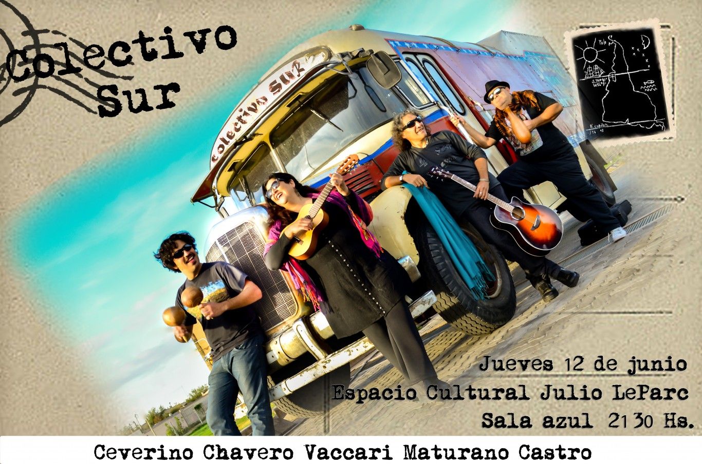 Colectivo sur postal