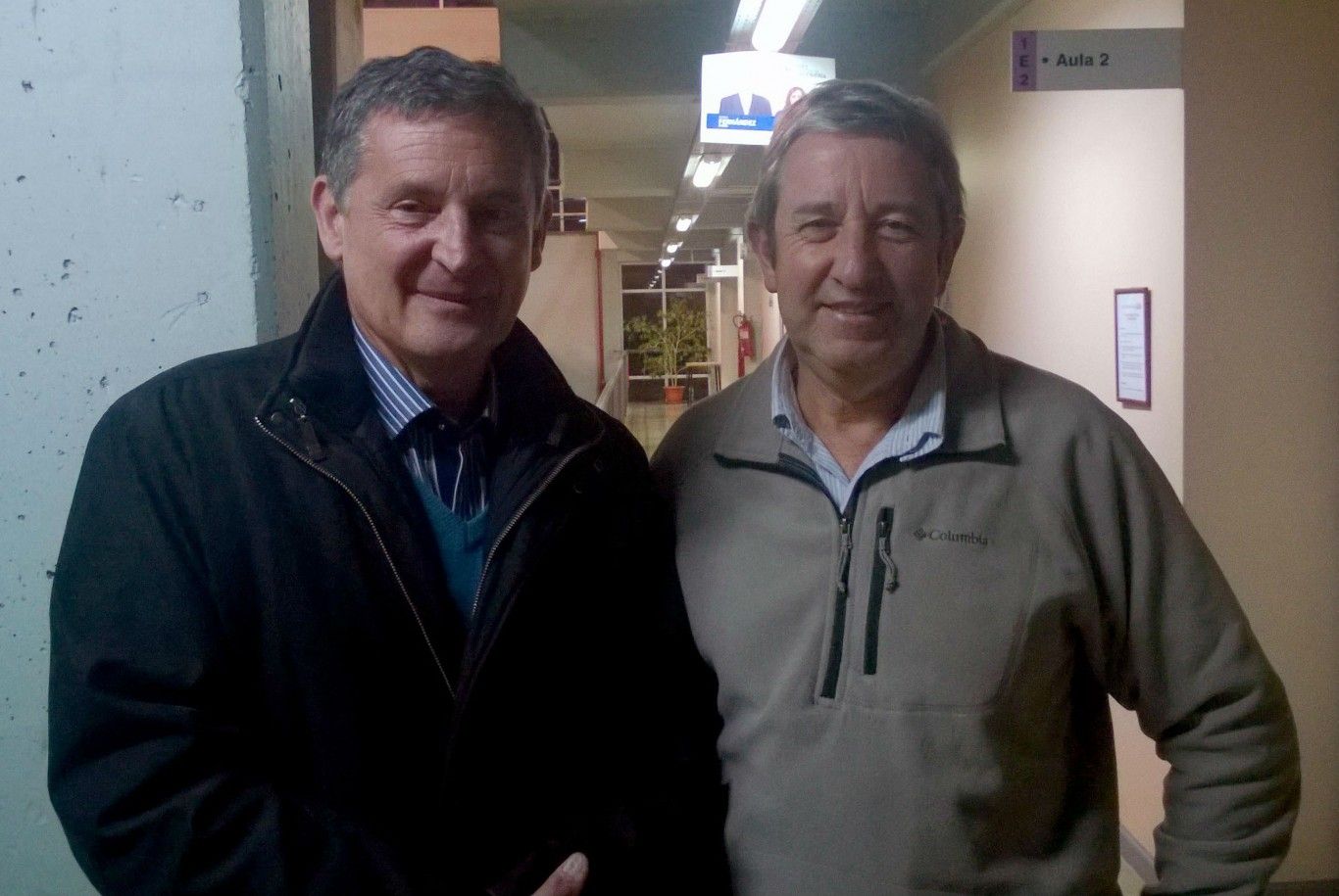 Daniel Pizzi y Julio Cobos New