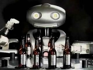 Robot camarero interior