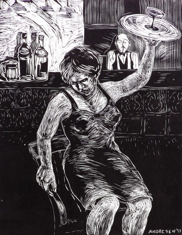 Grabado de mi señora