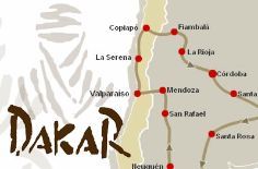 Rally - recorrido Dakar