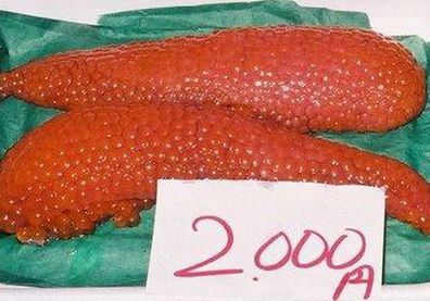Huevas de salmón P