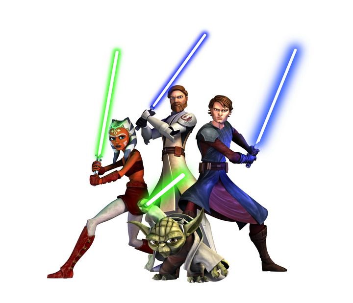 Serie Star Wars La Guerra de los Clones chica