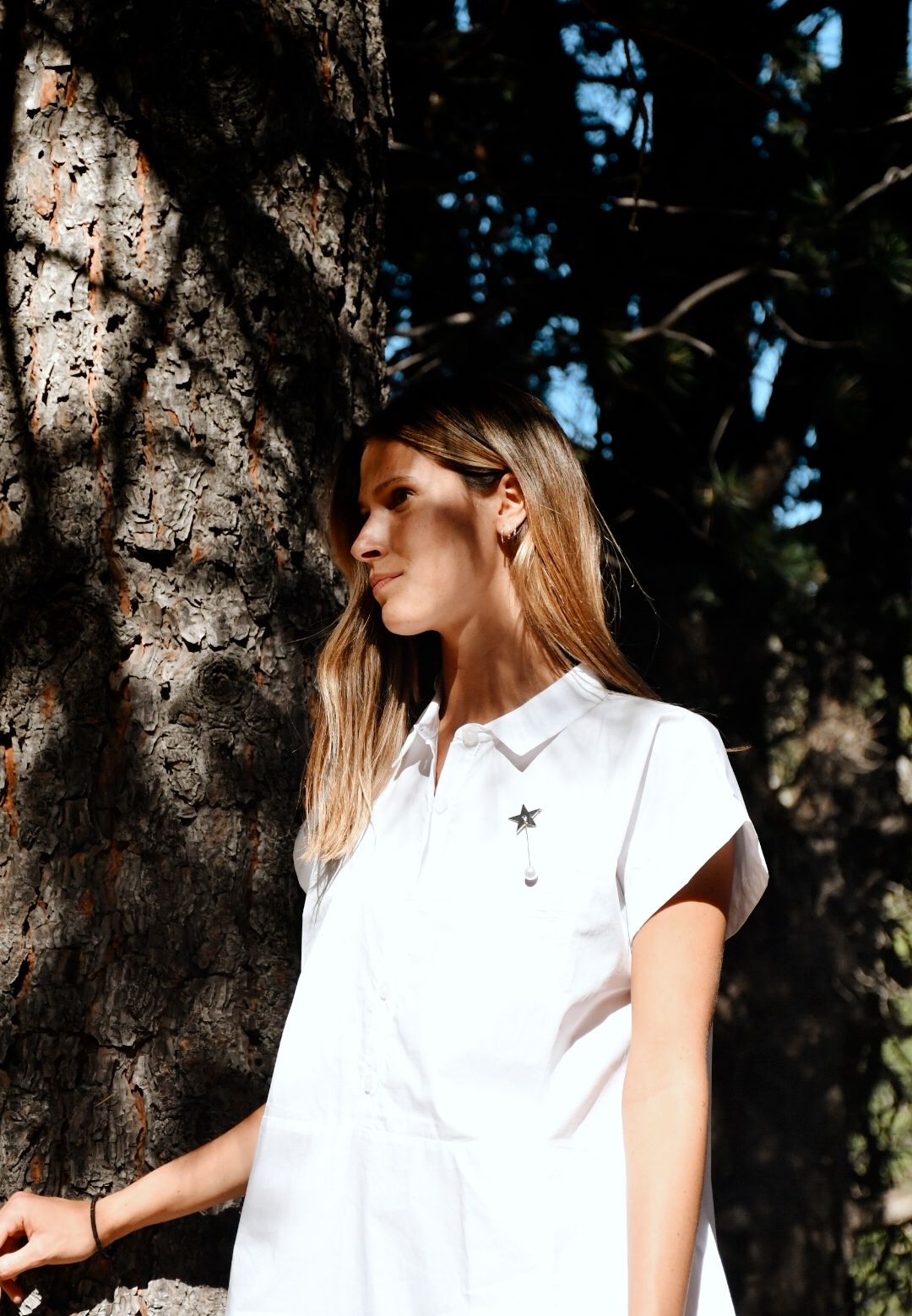 PH: Cuqui Imbrosciano. El vestido camisero es de Basilotta