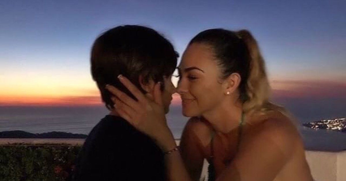 Aracely Arámbula y su hijo