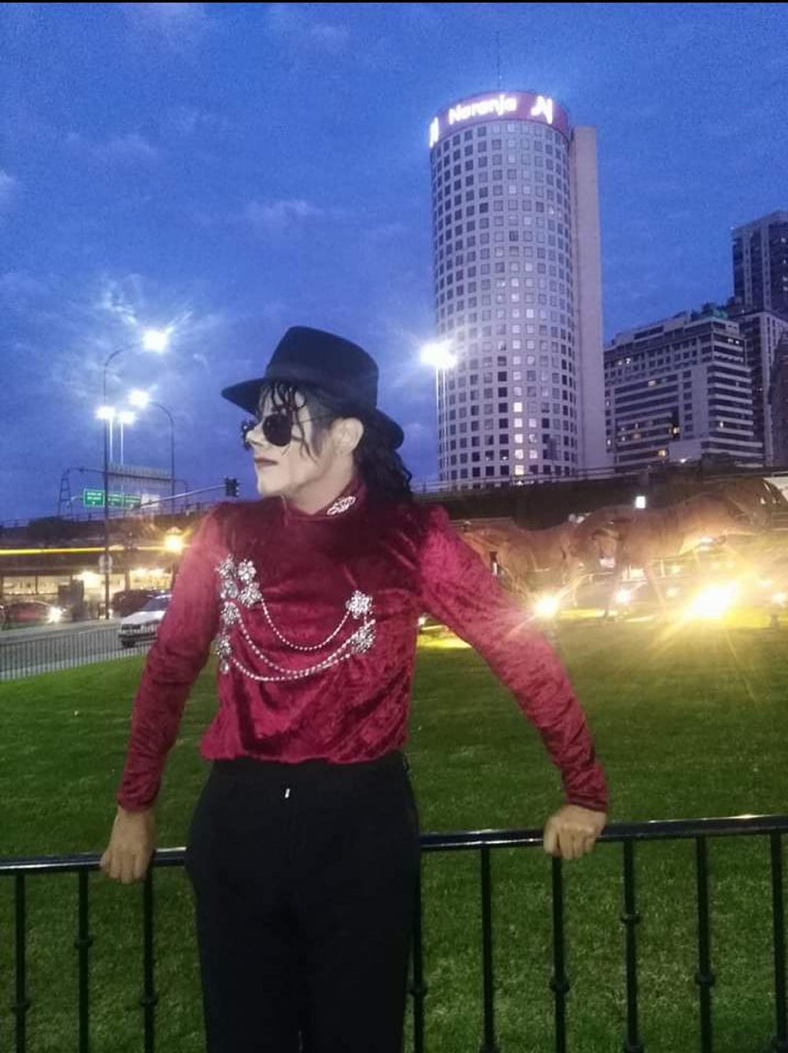 Imitador Michael Jackson