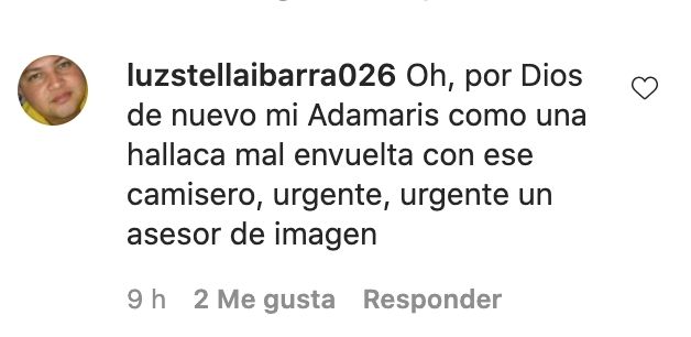 Comentario Adamaris