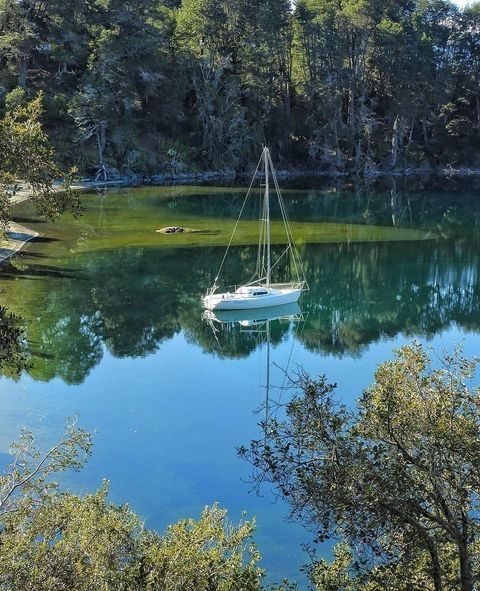 Villa Pehuenia playa Patagonia