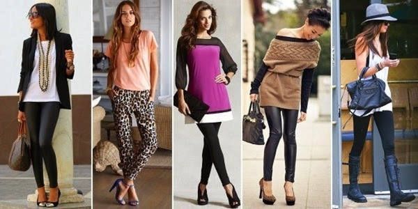 ¡No pases desapercibida! combina correctamente tus leggins