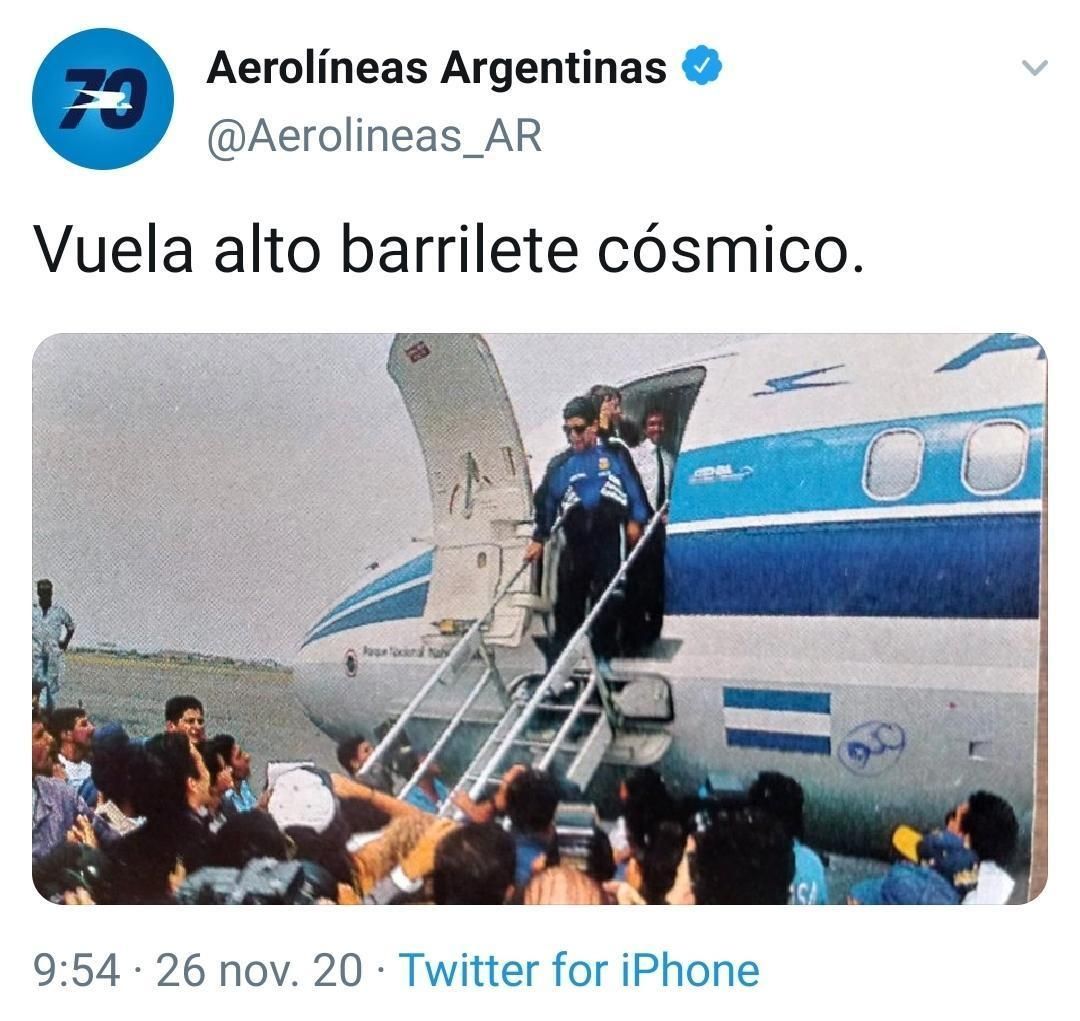 Maradona aerolíneas