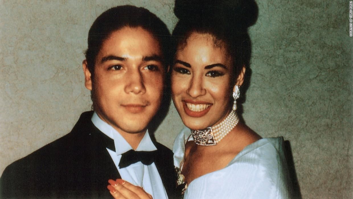 Selena y su esposo
