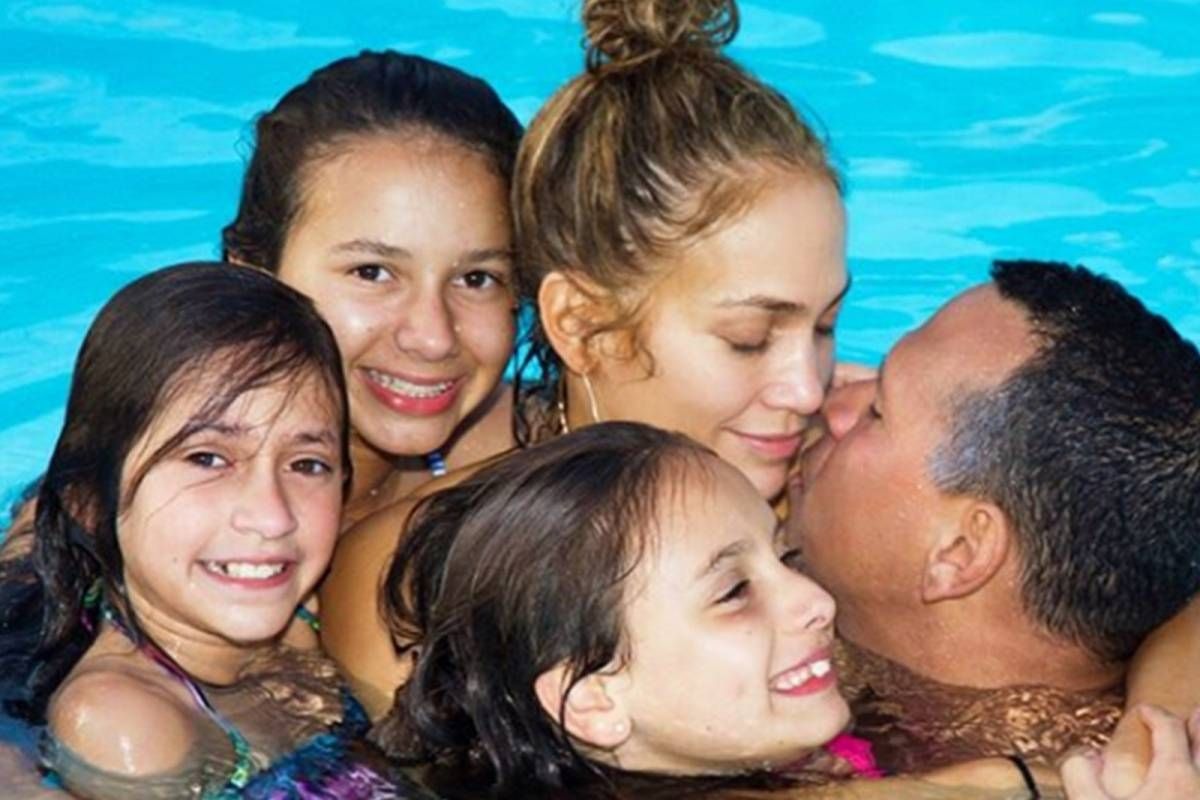 Jlo, Arod y familia 