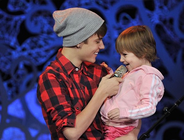 Justin y su hermana