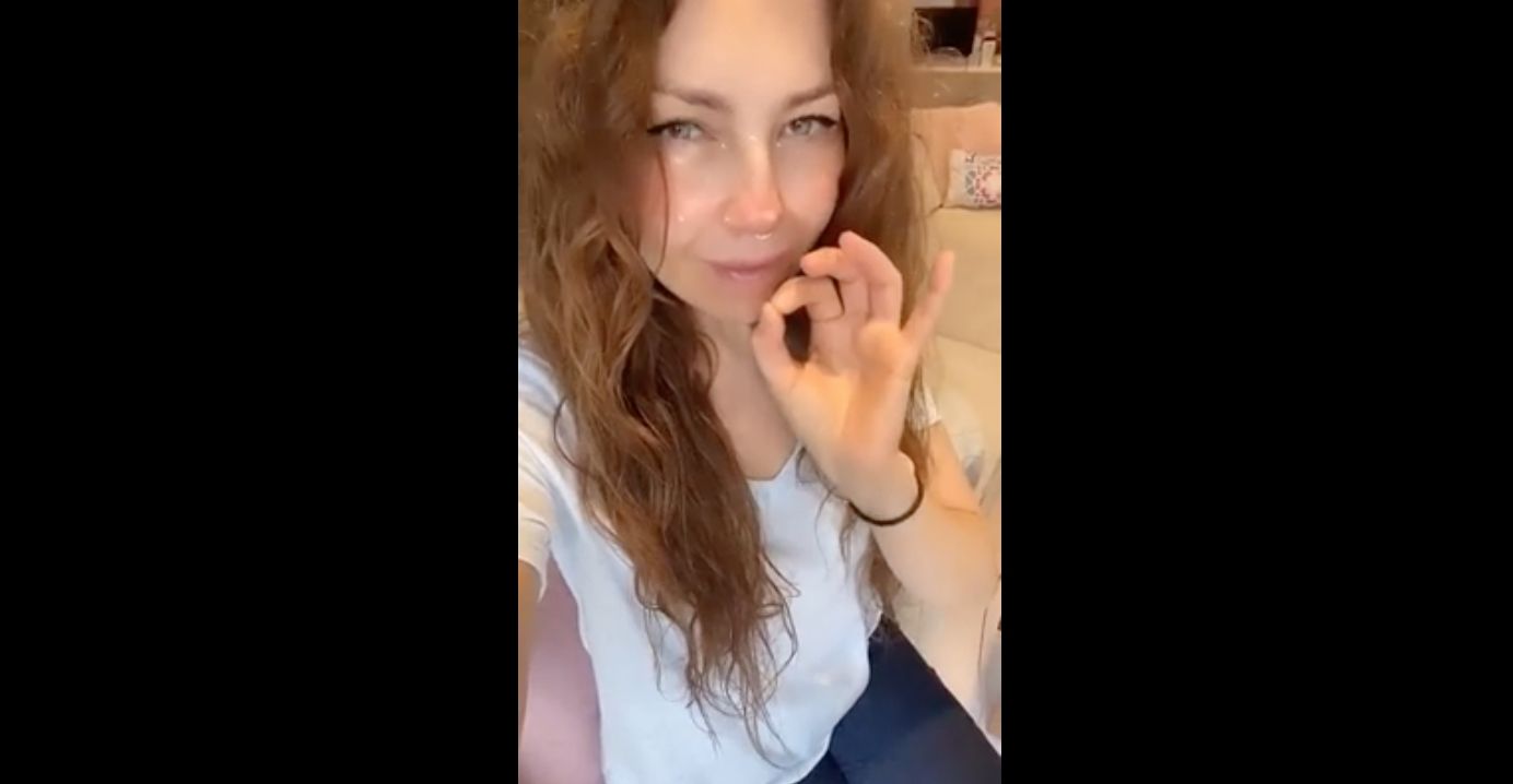 Thalía y su filtro de arete en la nariz