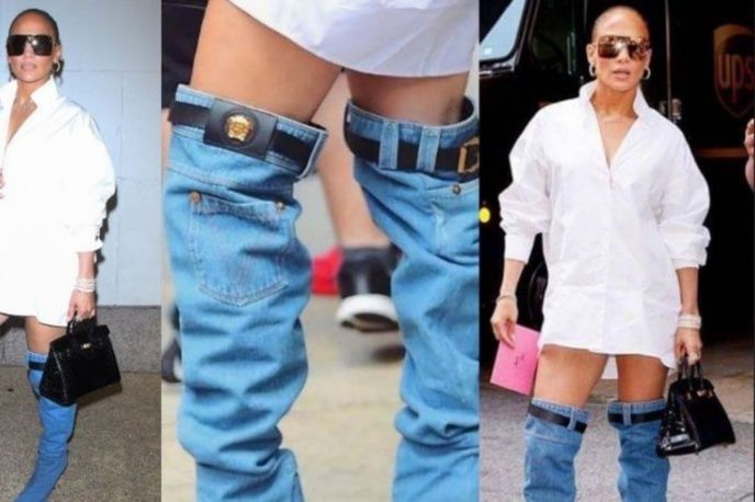 Jlo pantalón de botas