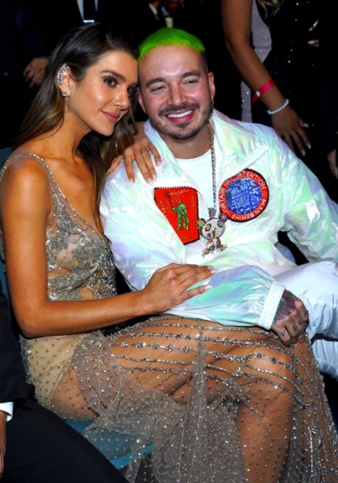 J Balvin y Valentina Ferrer
