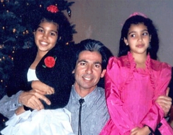 Robert Kardashian, Kim y Kourtney