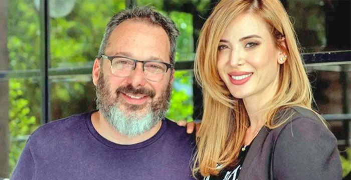 ROZIN JUNTO A JESICA CIRIO, SU ULTIMA COMPAÑERA.