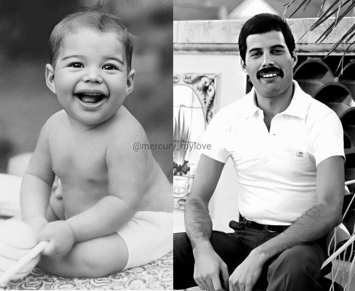 Freddie Mercury de bebé