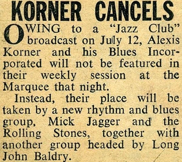 ANUNCIO SOBRE PRESENTACIÓN DE LA BANDA. (GENTILEZA: 40X5 TRIBUTO BAR)