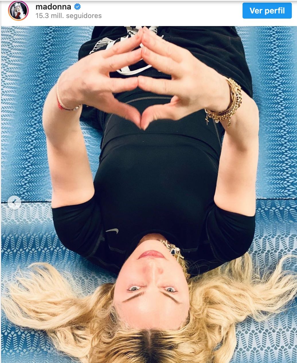 Madonna y el novio