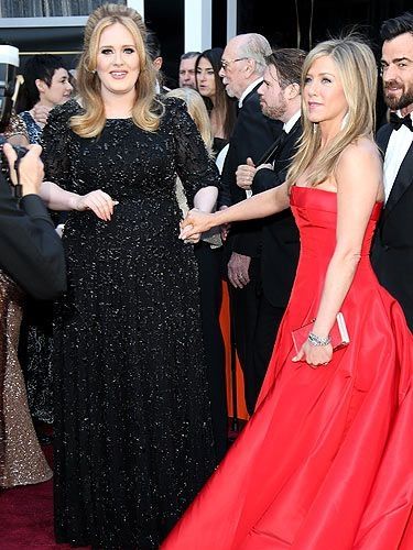 Jennifer Aniston y Adele