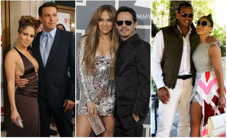 Jlo y sus parejas