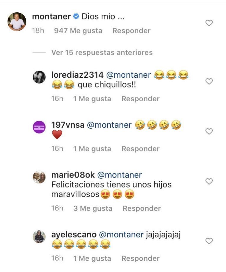 Ricardo Montaner comentario