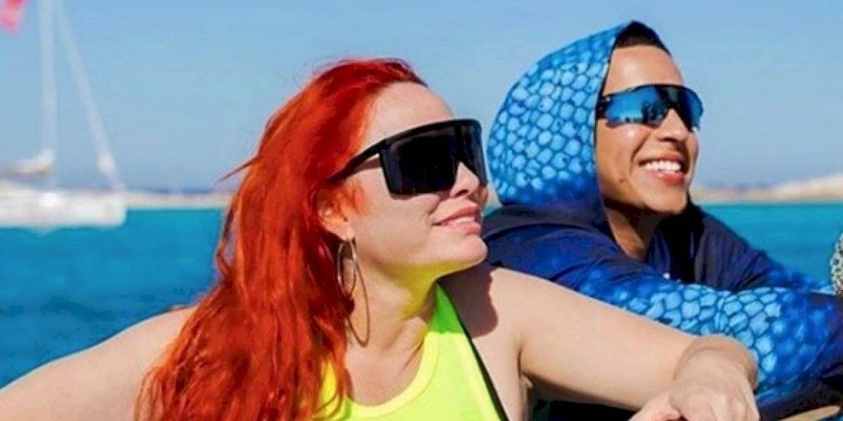 Daddy Yankee y su esposa
