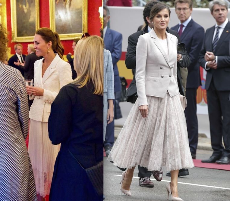 moda Letizia Ortiz Catalina de Cambridge