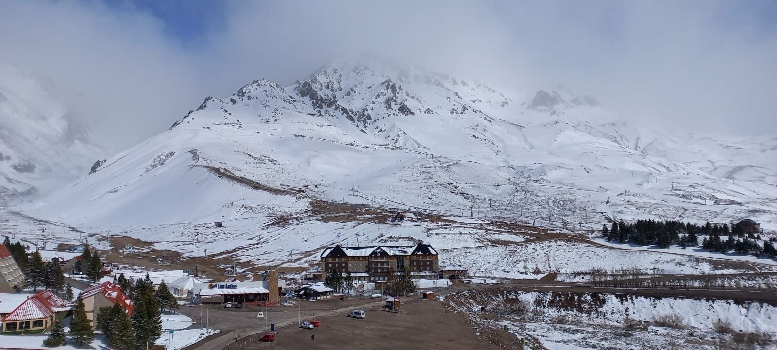 nieve las leñas