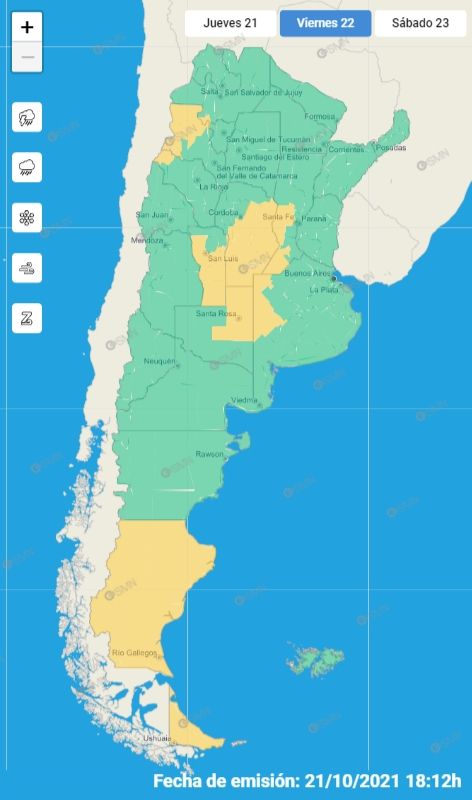 alerta mapa