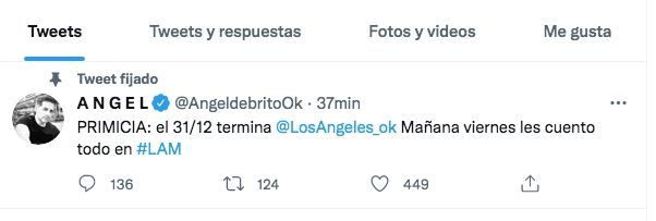 EL TUIT DE ANGEL DE BRITO