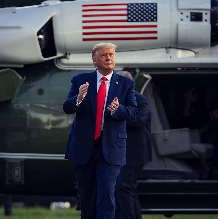 Fuente: Instagram @realdonaldtrump.